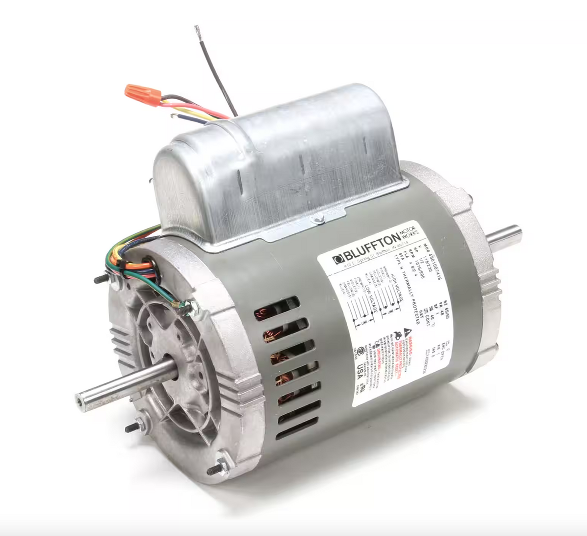 Crathco W0321022 Drive Motor, Dual Cycle, 115/230V, 50/60Hz, 1/2Hp
