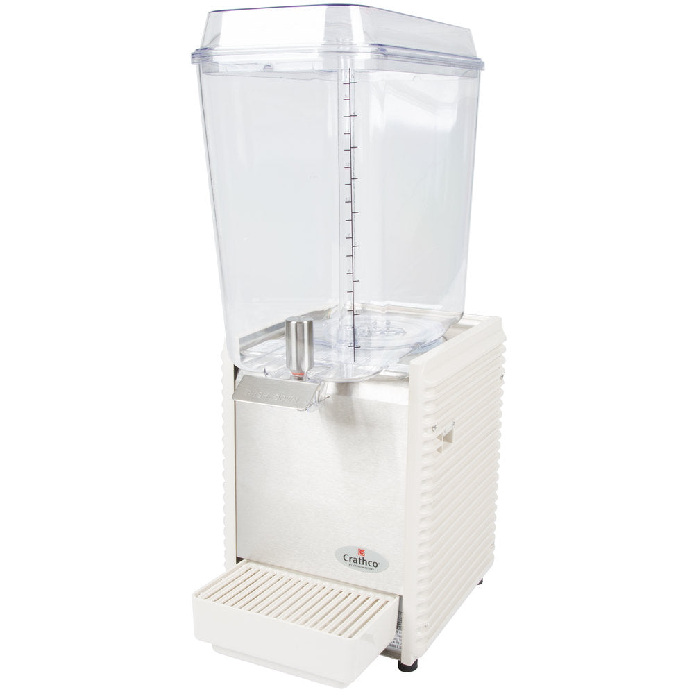 D15-4 Crathco Single Bowl Cold Juice Dispenser, 5 Gallon Bowl, 120V