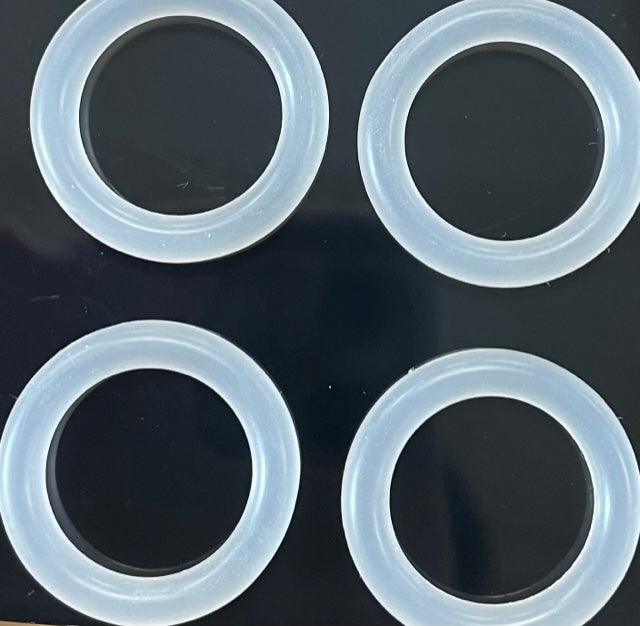 Crathco Tap Piston O-Rings, BLACK, 4 Pieces