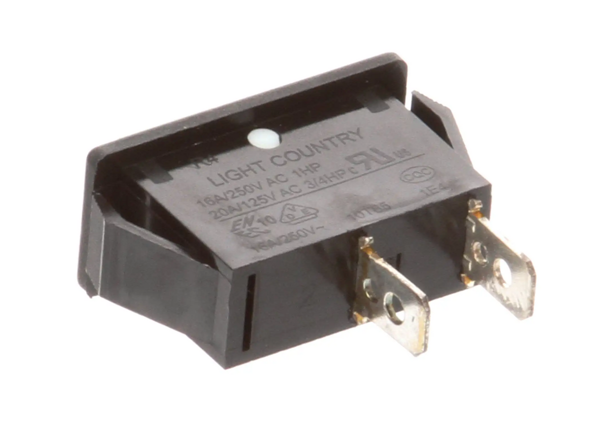UGOLINI On-Off Switch 2 Pin, WHITE